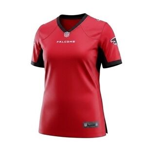 NFL Pro Line Atlanta Falcons Jersey Women Small Crimson Football Sportswear